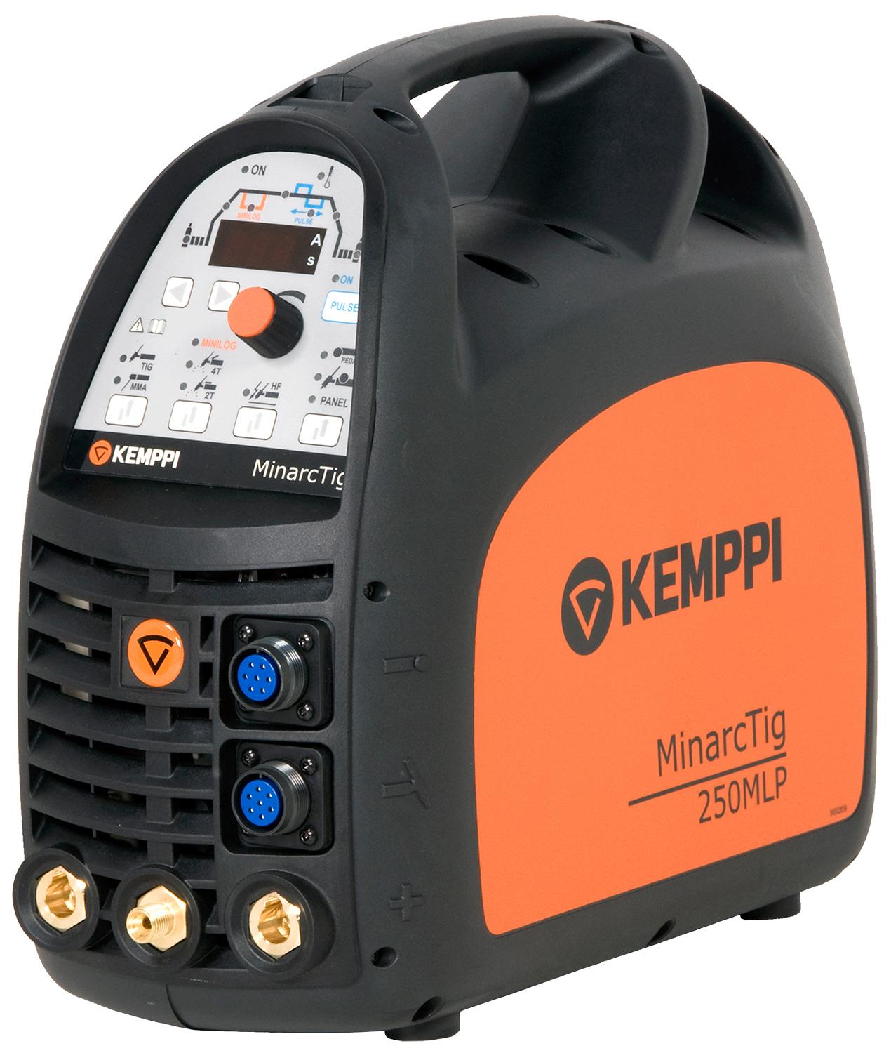 P0618TX  Kemppi MinarcTig 250 MLP with 8m TX165GS8 Torch, Earth Cable & Gas Hose